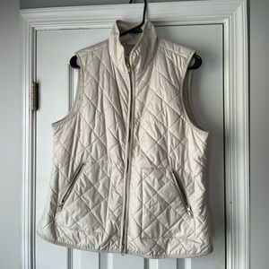 Cream white vest